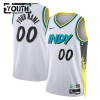 Camiseta Niños Indiana Pacers Personalizadas 2024-25 Nike City Edition Blanco Swingman Camiseta Niños Indiana Pacers Personalizadas 2024-25 Nike City Edition Blanco Swingman